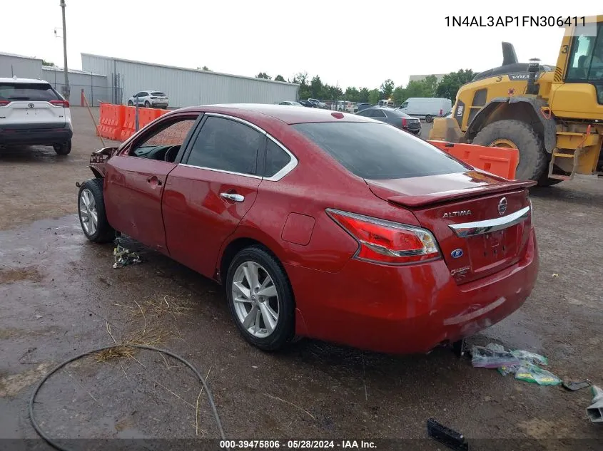 1N4AL3AP1FN306411 2015 Nissan Altima 2.5 Sl