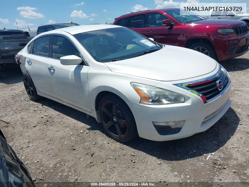 2015 Nissan Altima 2.5 S VIN: 1N4AL3AP1FC163729 Lot: 39480269