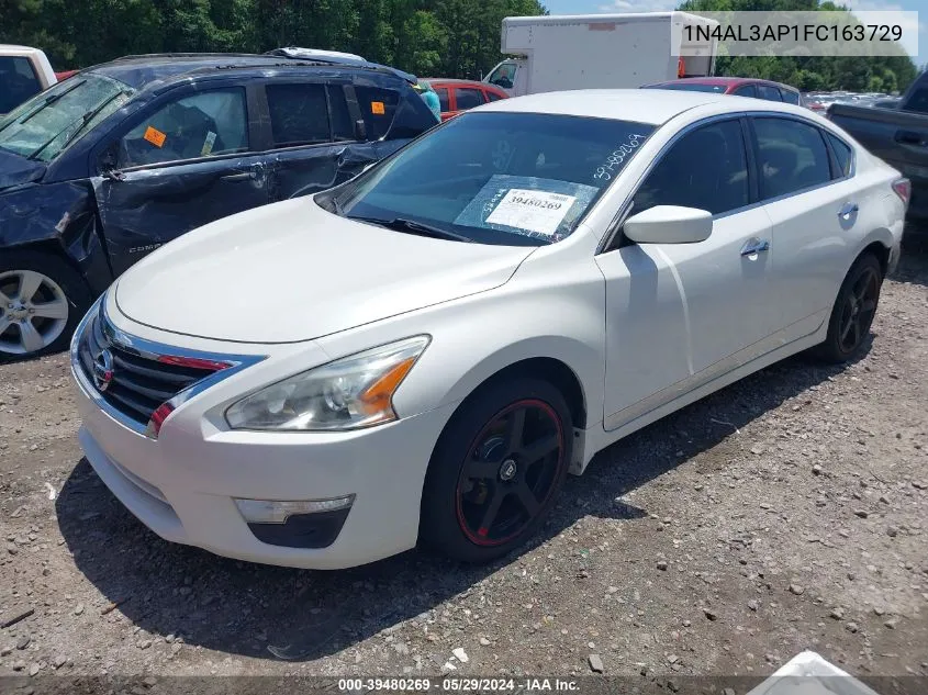 1N4AL3AP1FC163729 2015 Nissan Altima 2.5 S