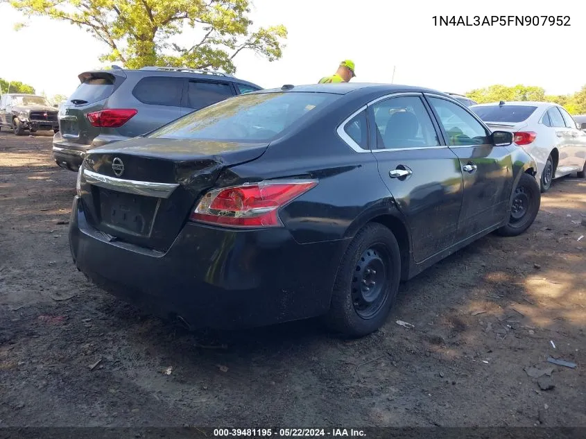 1N4AL3AP5FN907952 2015 Nissan Altima 2.5/2.5 S/2.5 Sl/2.5 Sv