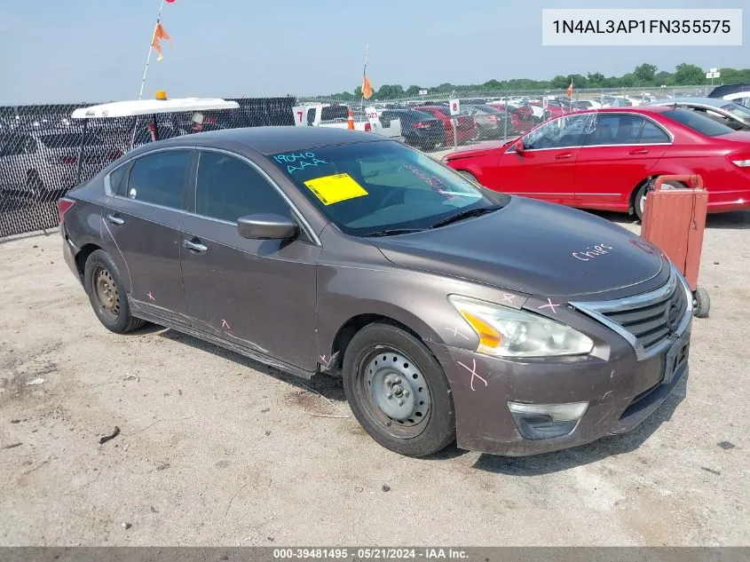 2015 Nissan Altima 2.5 S VIN: 1N4AL3AP1FN355575 Lot: 39481495