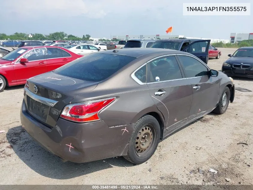 1N4AL3AP1FN355575 2015 Nissan Altima 2.5 S