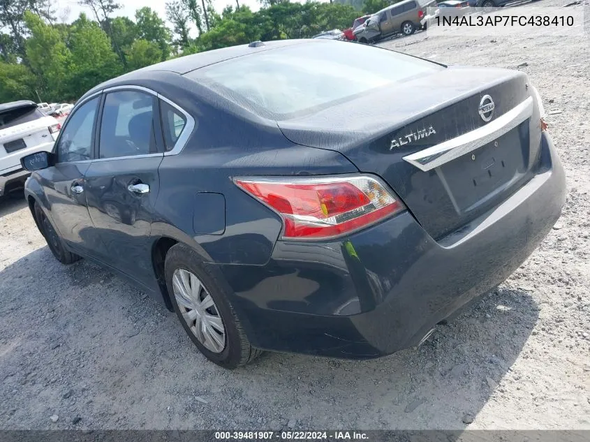 1N4AL3AP7FC438410 2015 Nissan Altima 2.5/2.5 S/2.5 Sl/2.5 Sv