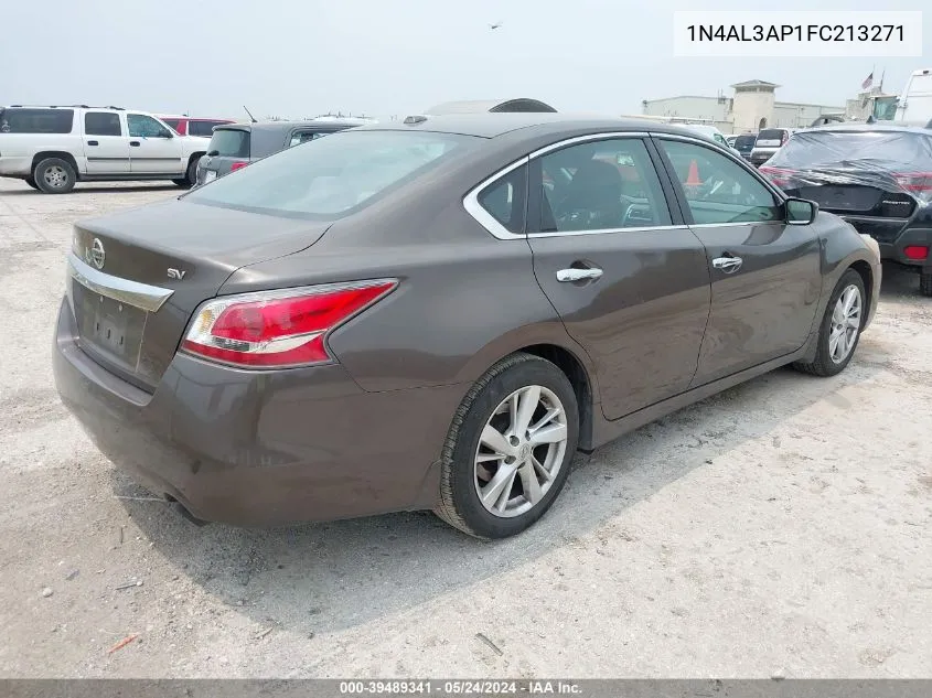 2015 Nissan Altima 2.5 Sv VIN: 1N4AL3AP1FC213271 Lot: 39489341