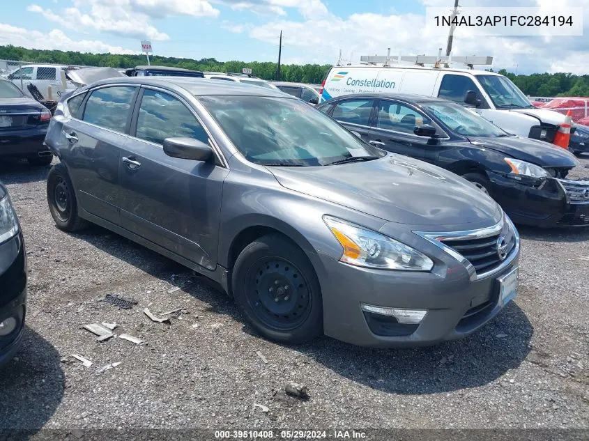 2015 Nissan Altima 2.5 S VIN: 1N4AL3AP1FC284194 Lot: 39510408