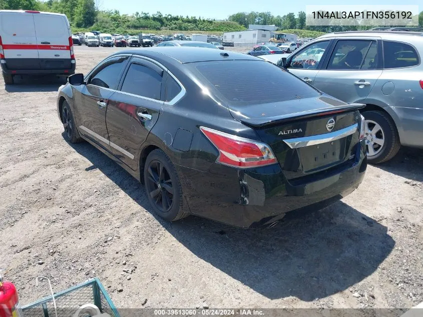 1N4AL3AP1FN356192 2015 Nissan Altima 2.5 Sl