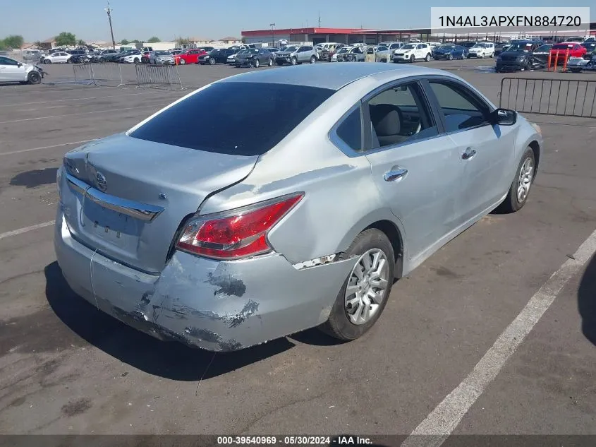 1N4AL3APXFN884720 2015 Nissan Altima 2.5/2.5 S/2.5 Sl/2.5 Sv