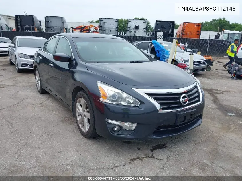 1N4AL3AP8FC112146 2015 Nissan Altima 2.5 Sv