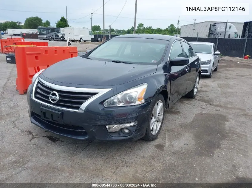 1N4AL3AP8FC112146 2015 Nissan Altima 2.5 Sv