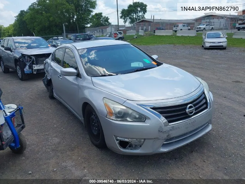 2015 Nissan Altima 2.5 S VIN: 1N4AL3AP9FN862790 Lot: 39546740