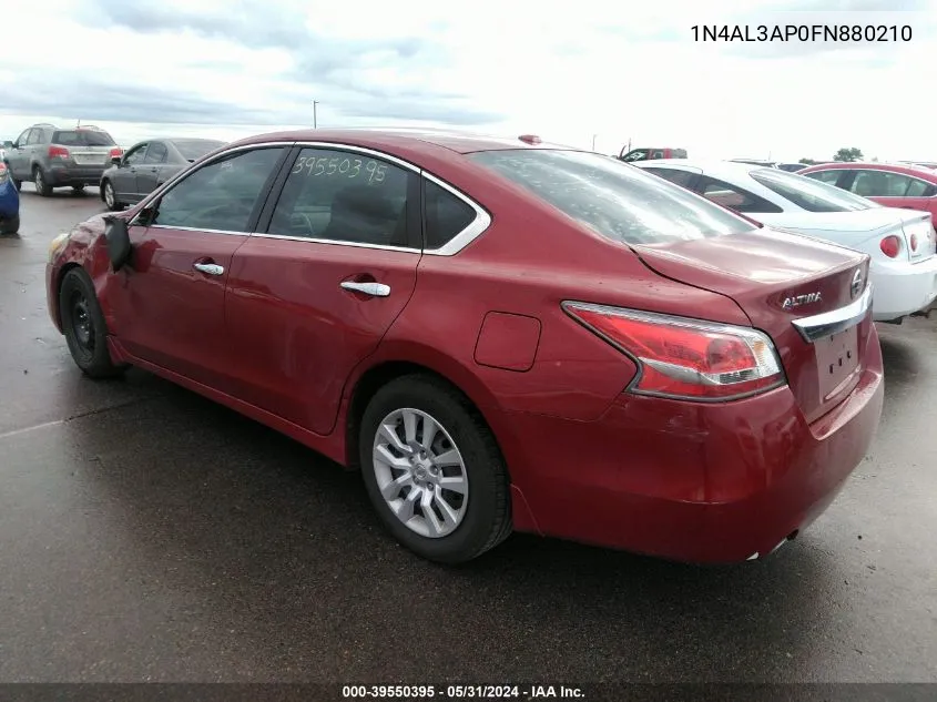 1N4AL3AP0FN880210 2015 Nissan Altima 2.5 S