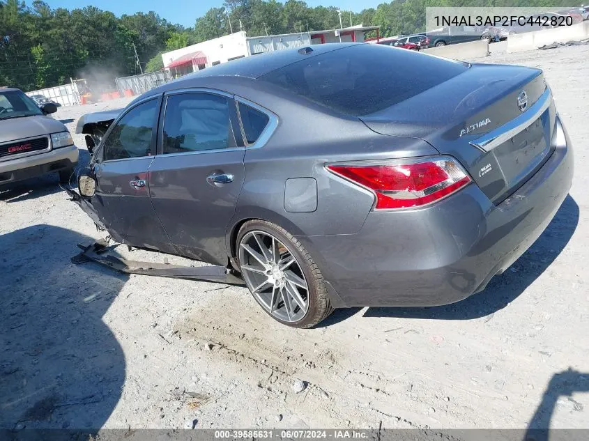 1N4AL3AP2FC442820 2015 Nissan Altima 2.5 Sv