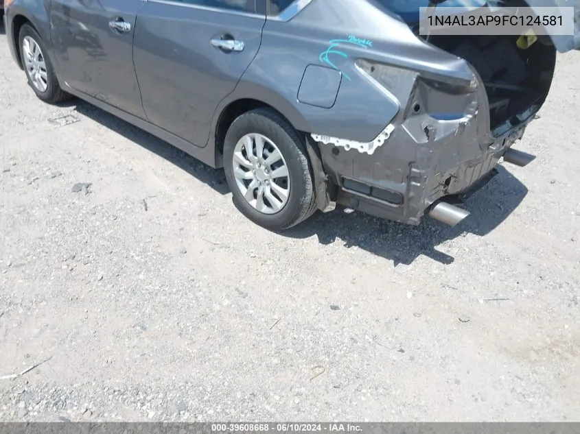 1N4AL3AP9FC124581 2015 Nissan Altima 2.5 S