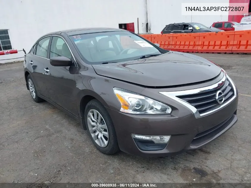 2015 Nissan Altima 2.5 S VIN: 1N4AL3AP3FC272807 Lot: 39608935