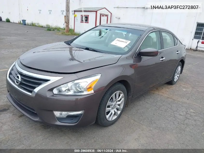 2015 Nissan Altima 2.5 S VIN: 1N4AL3AP3FC272807 Lot: 39608935