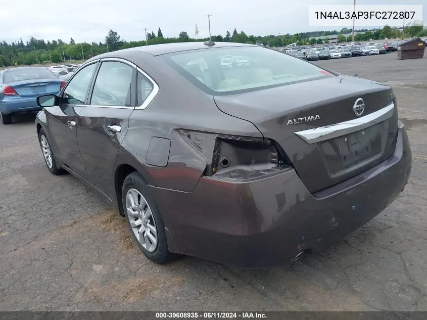 1N4AL3AP3FC272807 2015 Nissan Altima 2.5 S