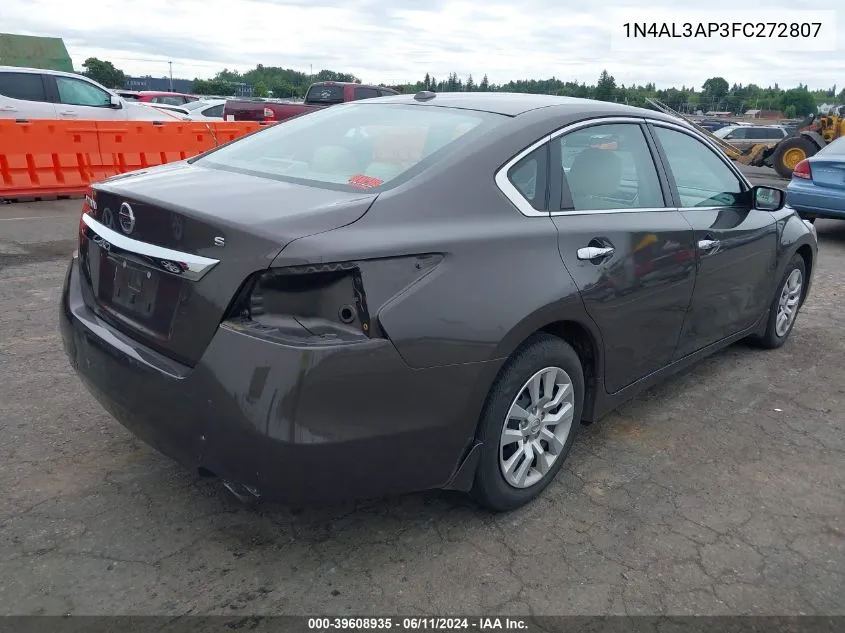 1N4AL3AP3FC272807 2015 Nissan Altima 2.5 S