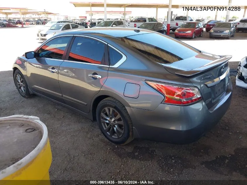 1N4AL3AP0FN914288 2015 Nissan Altima 2.5 S