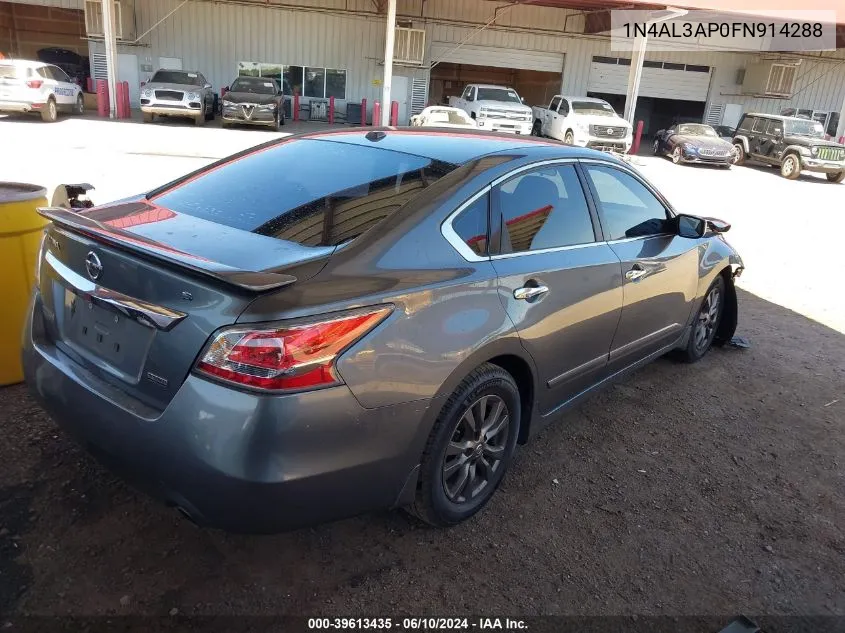 1N4AL3AP0FN914288 2015 Nissan Altima 2.5 S