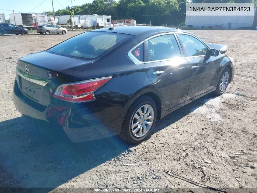 2015 Nissan Altima 2.5 S VIN: 1N4AL3AP7FN384823 Lot: 39639749