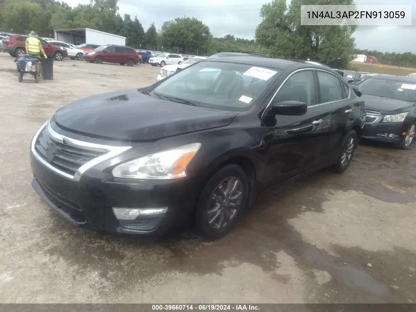 2015 Nissan Altima 2.5 S VIN: 1N4AL3AP2FN913059 Lot: 39660714