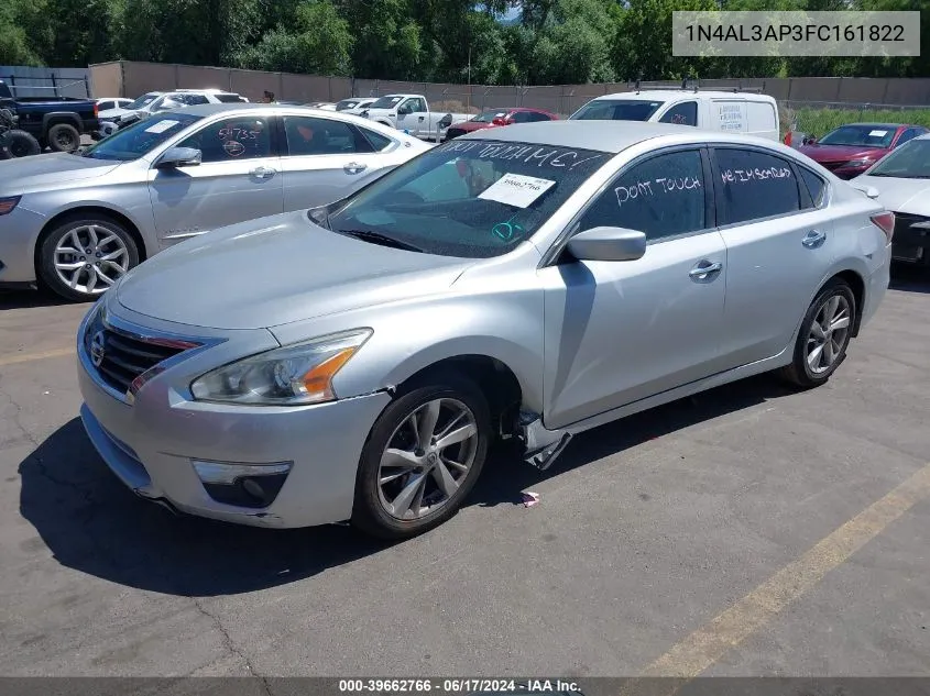 2015 Nissan Altima 2.5 Sv VIN: 1N4AL3AP3FC161822 Lot: 39662766