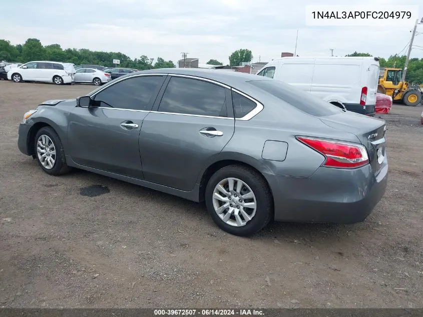 1N4AL3AP0FC204979 2015 Nissan Altima 2.5 S