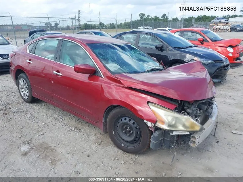 2015 Nissan Altima 2.5 S VIN: 1N4AL3AP5FC188858 Lot: 39691704