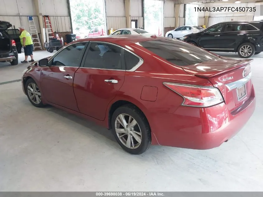 1N4AL3AP7FC450735 2015 Nissan Altima 2.5 Sl