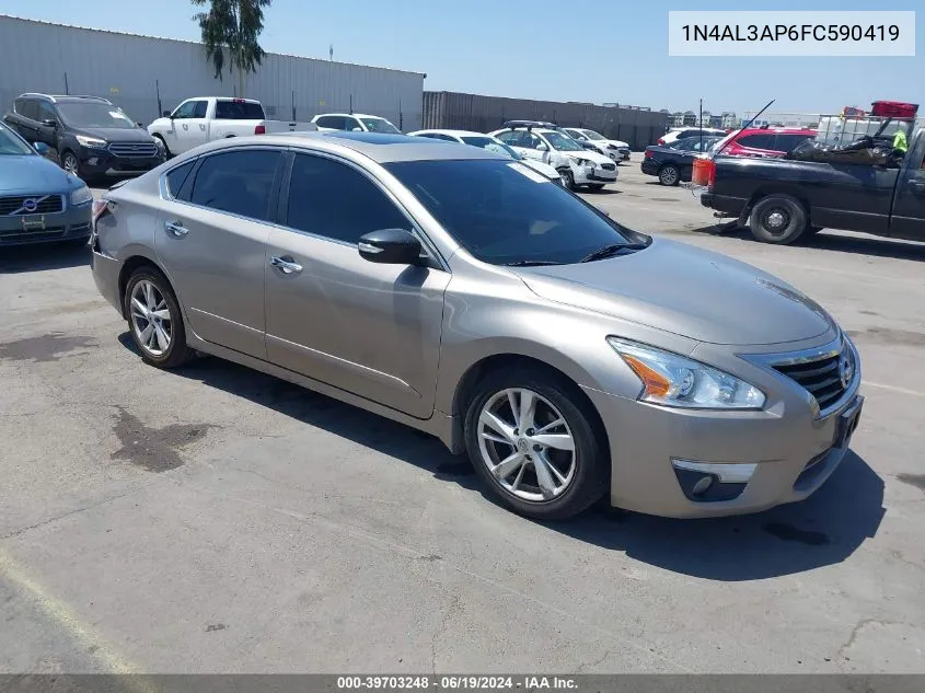 2015 Nissan Altima 2.5 Sv VIN: 1N4AL3AP6FC590419 Lot: 39703248