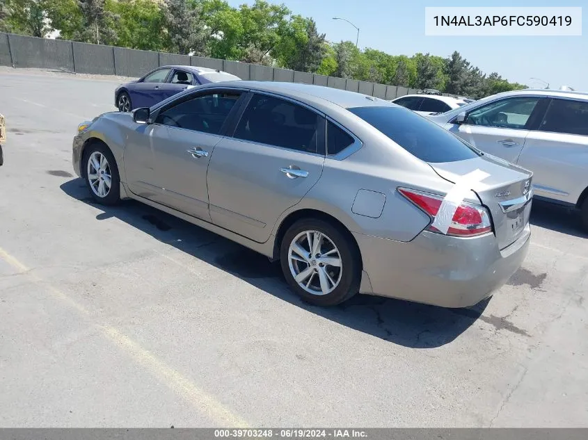 2015 Nissan Altima 2.5 Sv VIN: 1N4AL3AP6FC590419 Lot: 39703248