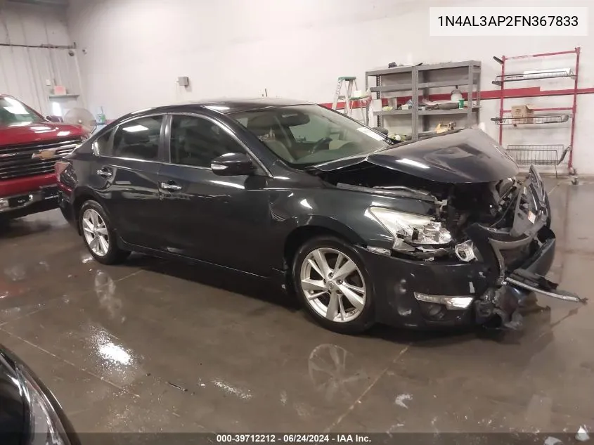 1N4AL3AP2FN367833 2015 Nissan Altima 2.5 Sl