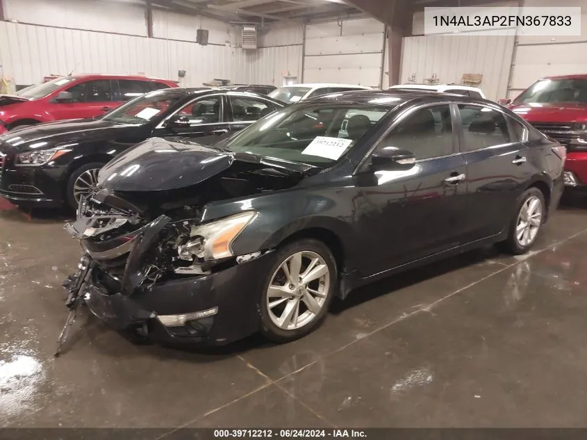 1N4AL3AP2FN367833 2015 Nissan Altima 2.5 Sl