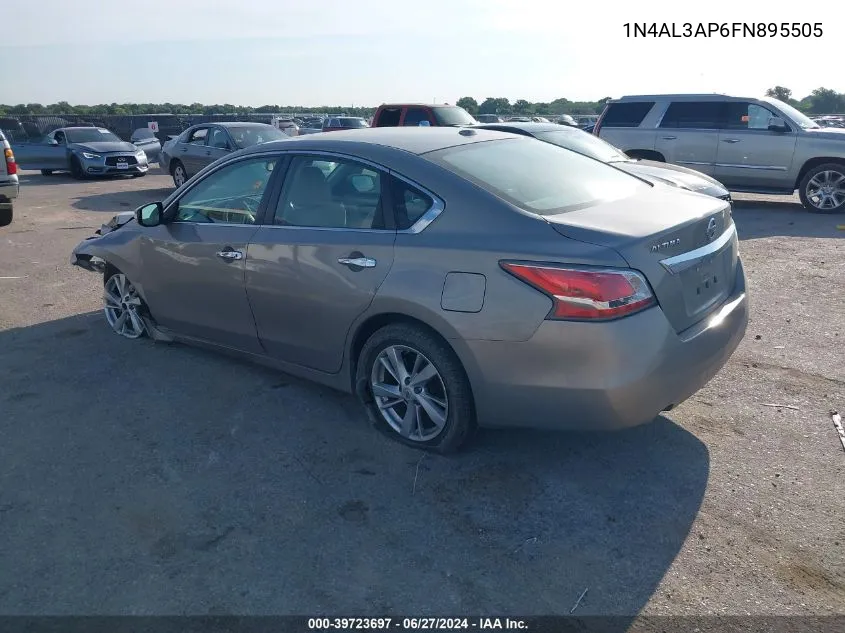 1N4AL3AP6FN895505 2015 Nissan Altima 2.5/2.5 S/2.5 Sl/2.5 Sv