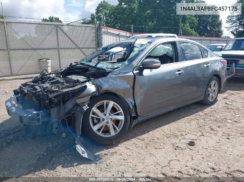 2015 Nissan Altima 2.5 Sv VIN: 1N4AL3AP8FC457175 Lot: 39726215