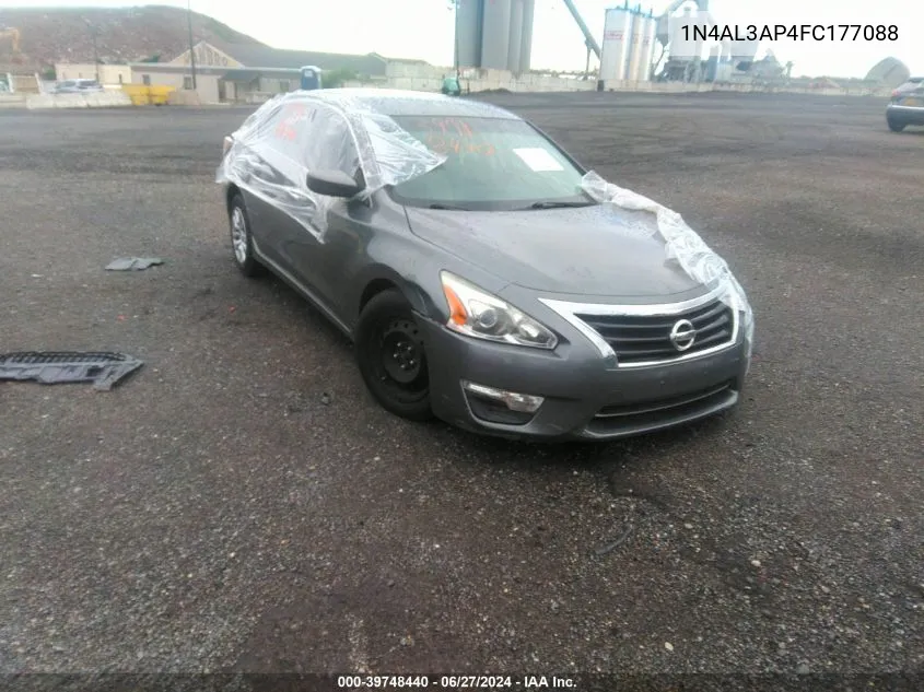 2015 Nissan Altima 2.5 S VIN: 1N4AL3AP4FC177088 Lot: 39748440