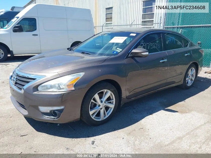 2015 Nissan Altima 2.5 Sv VIN: 1N4AL3AP5FC234608 Lot: 39752781