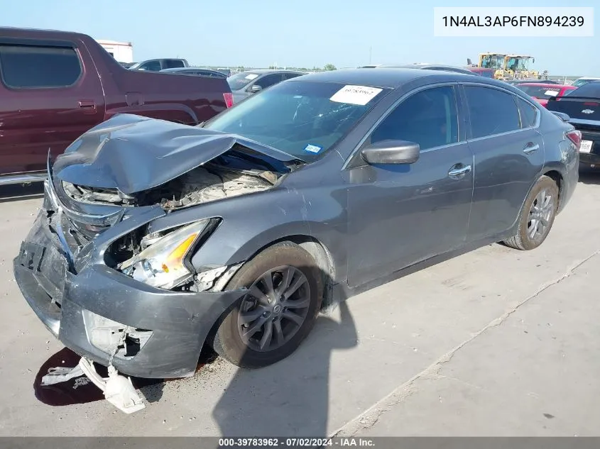 1N4AL3AP6FN894239 2015 Nissan Altima 2.5 S