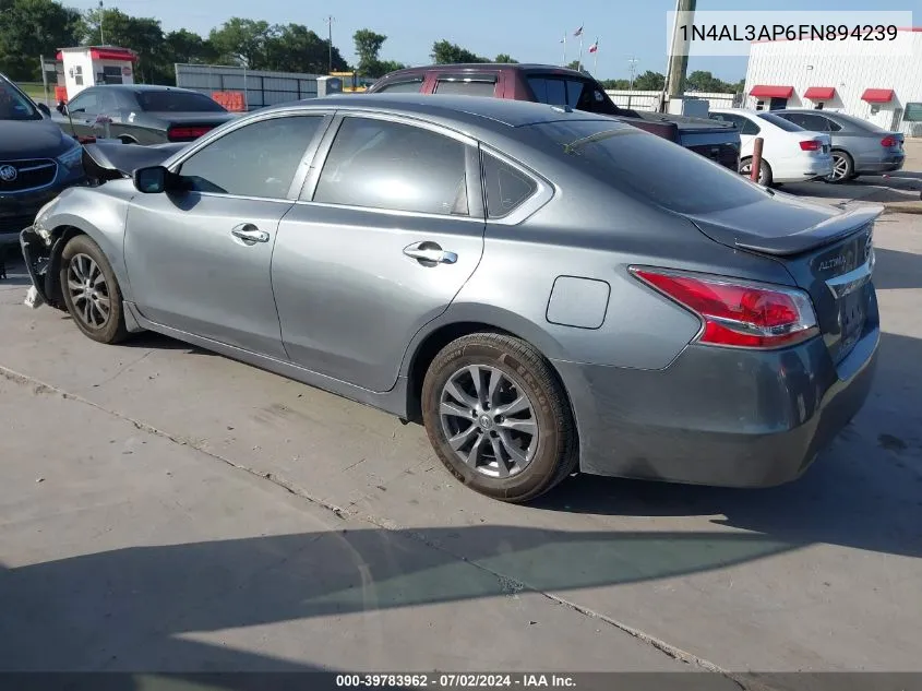 1N4AL3AP6FN894239 2015 Nissan Altima 2.5 S