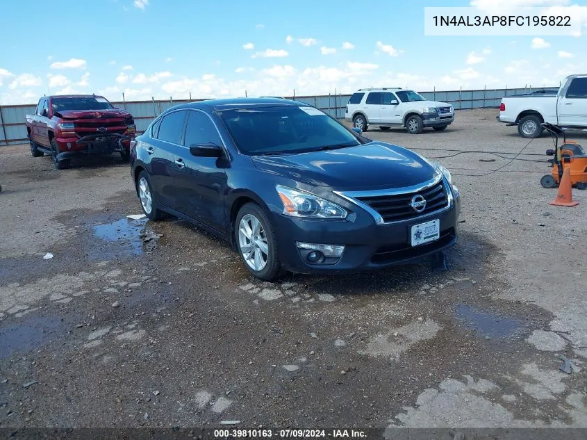 1N4AL3AP8FC195822 2015 Nissan Altima 2.5 Sv