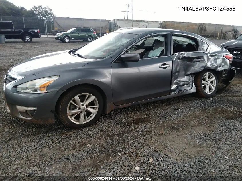 2015 Nissan Altima 2.5 Sv VIN: 1N4AL3AP3FC124558 Lot: 39824034