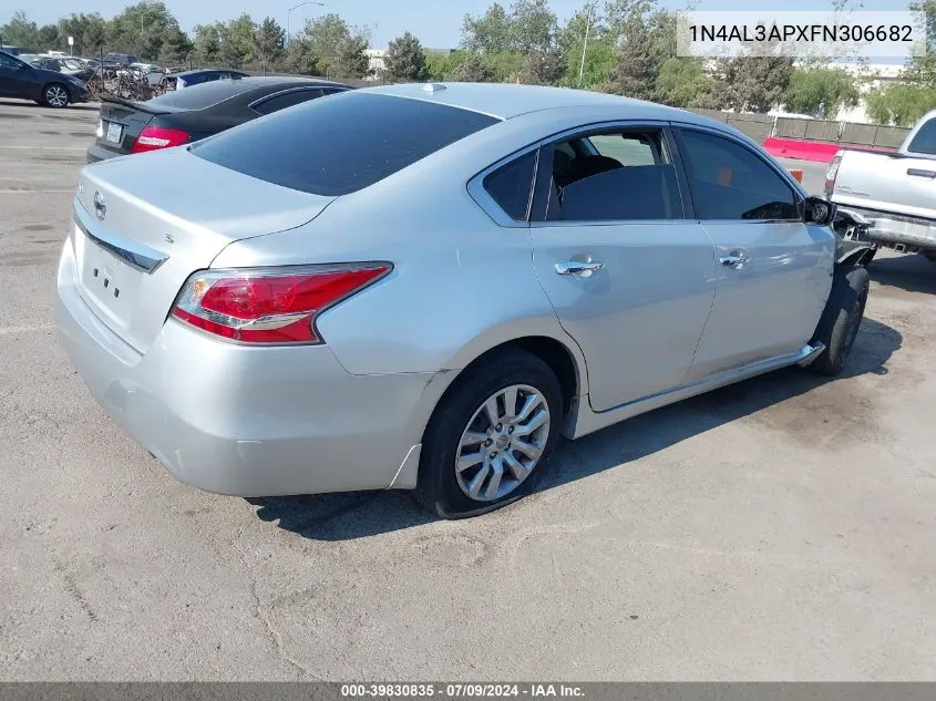 1N4AL3APXFN306682 2015 Nissan Altima 2.5 S