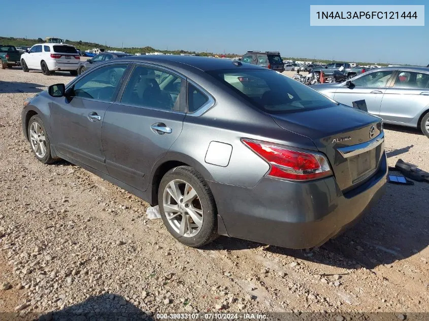 1N4AL3AP6FC121444 2015 Nissan Altima 2.5 Sv