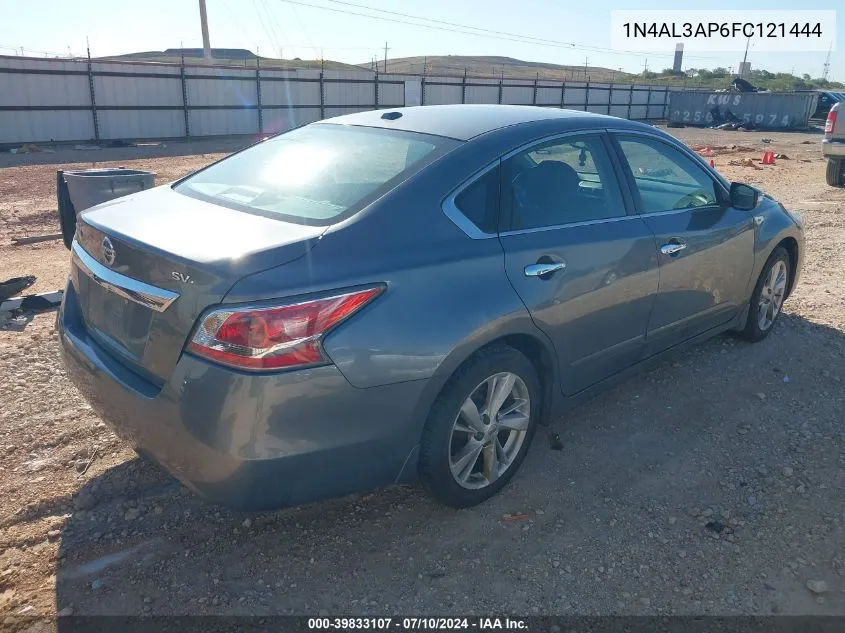 1N4AL3AP6FC121444 2015 Nissan Altima 2.5 Sv