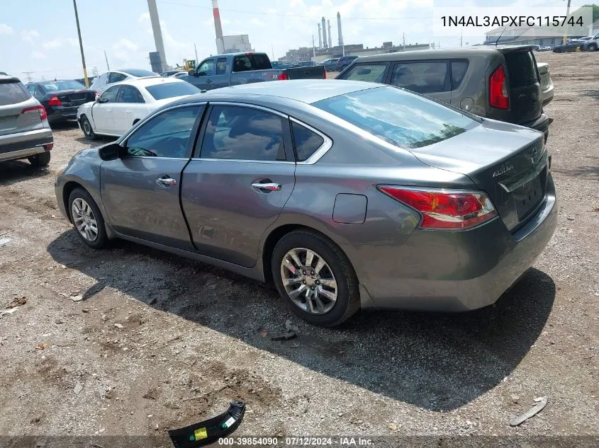 1N4AL3APXFC115744 2015 Nissan Altima 2.5 S