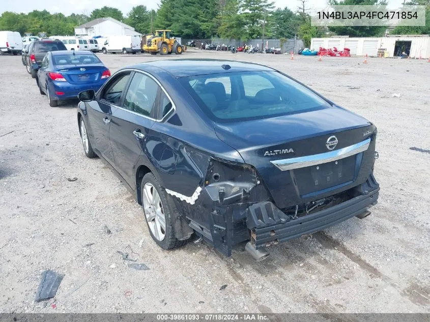 1N4BL3AP4FC471854 2015 Nissan Altima 3.5 S/3.5 Sl/3.5 Sv