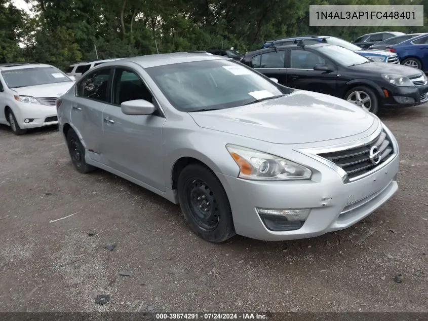 2015 Nissan Altima 2.5 VIN: 1N4AL3AP1FC448401 Lot: 39874291