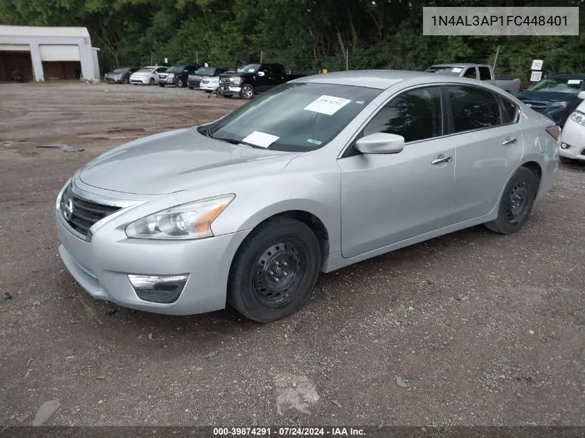 2015 Nissan Altima 2.5 VIN: 1N4AL3AP1FC448401 Lot: 39874291