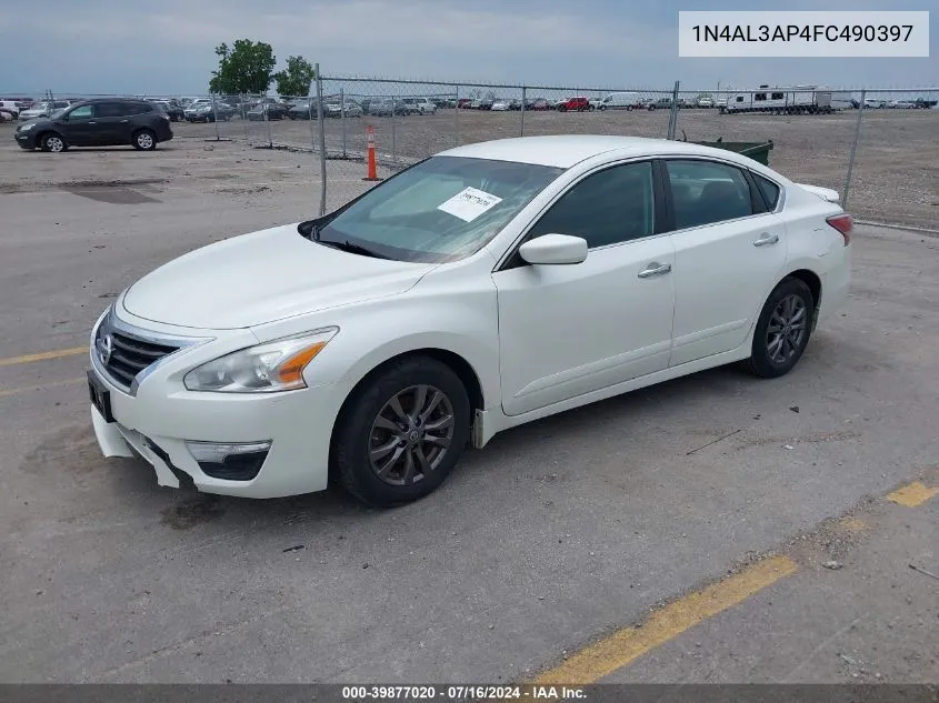 1N4AL3AP4FC490397 2015 Nissan Altima 2.5 S