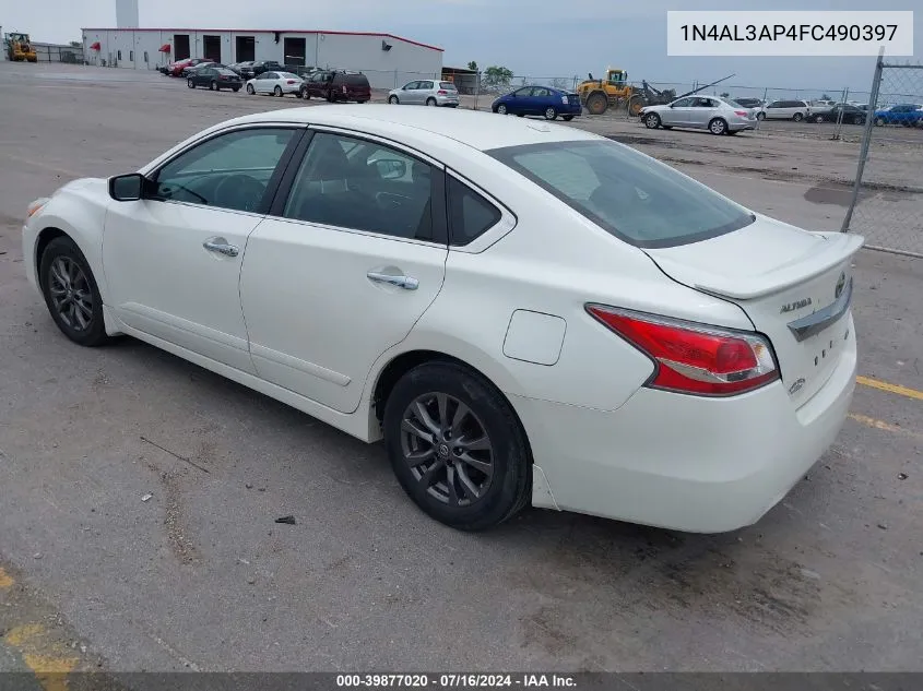 1N4AL3AP4FC490397 2015 Nissan Altima 2.5 S